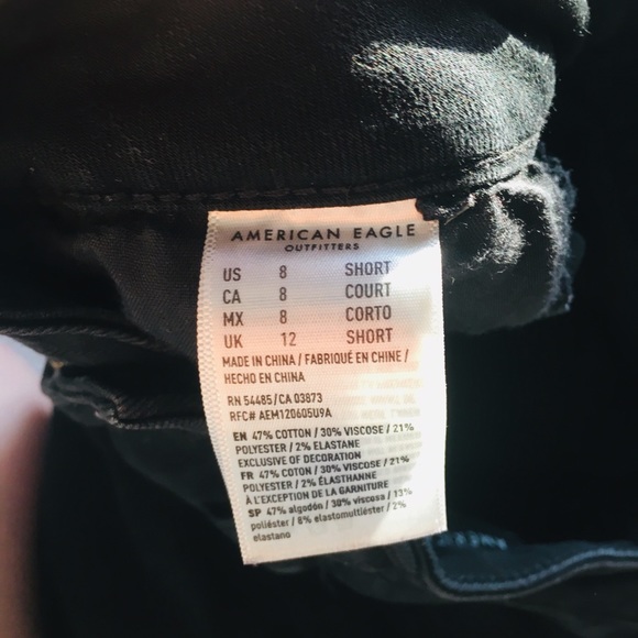 American Eagle ripped, frayed, skinny jeans!! - Picture 7 of 7